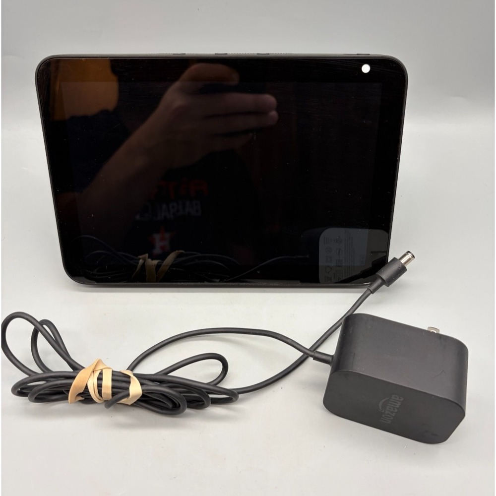 Amazon Echo Show 8  Smart Display (1st Gen) - Charcoal Black - Tested